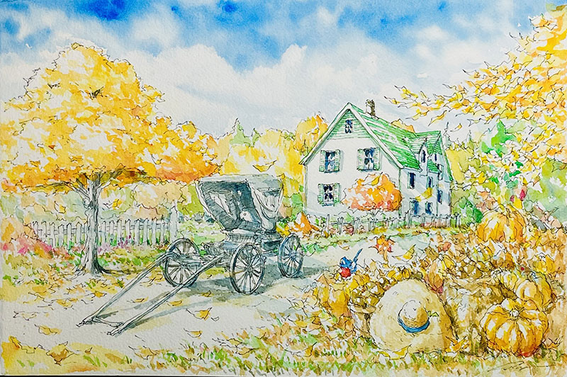 2025年内田新哉水彩作品展 | ギャラリーコンセプト21(Gallery Concept 21)